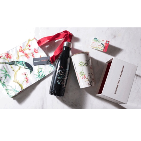 SOLD- RARE Starbucks + Vivienne Tam S’well Bottle - Picture 7 of 8